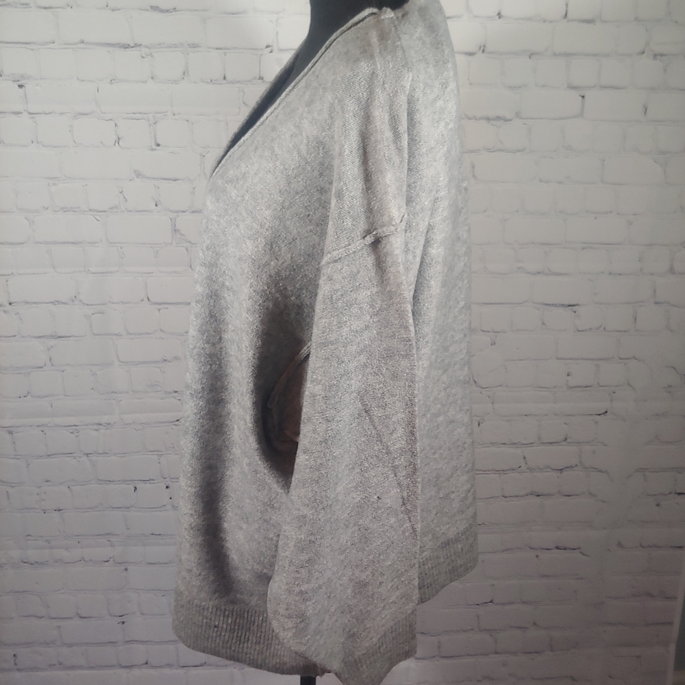 Zenana Melange Button Down Cardigan - Picture 8 of 9